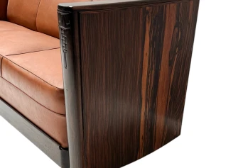 Art Deco Amsterdamse School Bench by Daniêl van Dorp for Gebroeders Reens